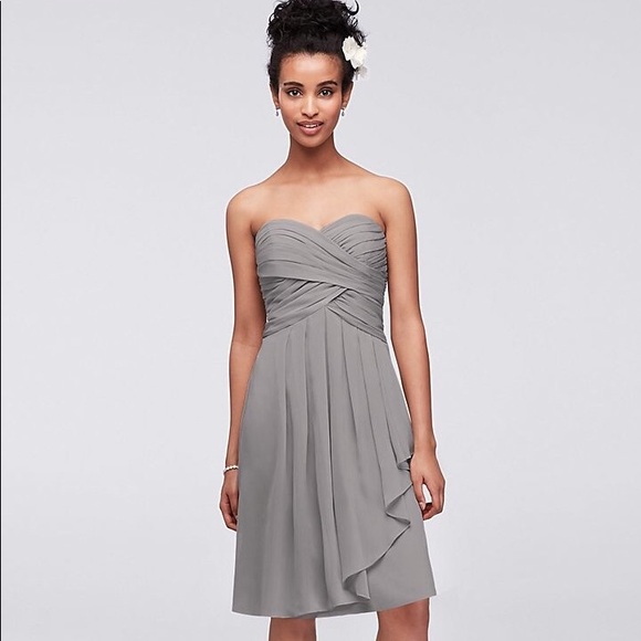 David's Bridal Dresses & Skirts - David’s Bridal bridesmaid/prom dress in Chiffon